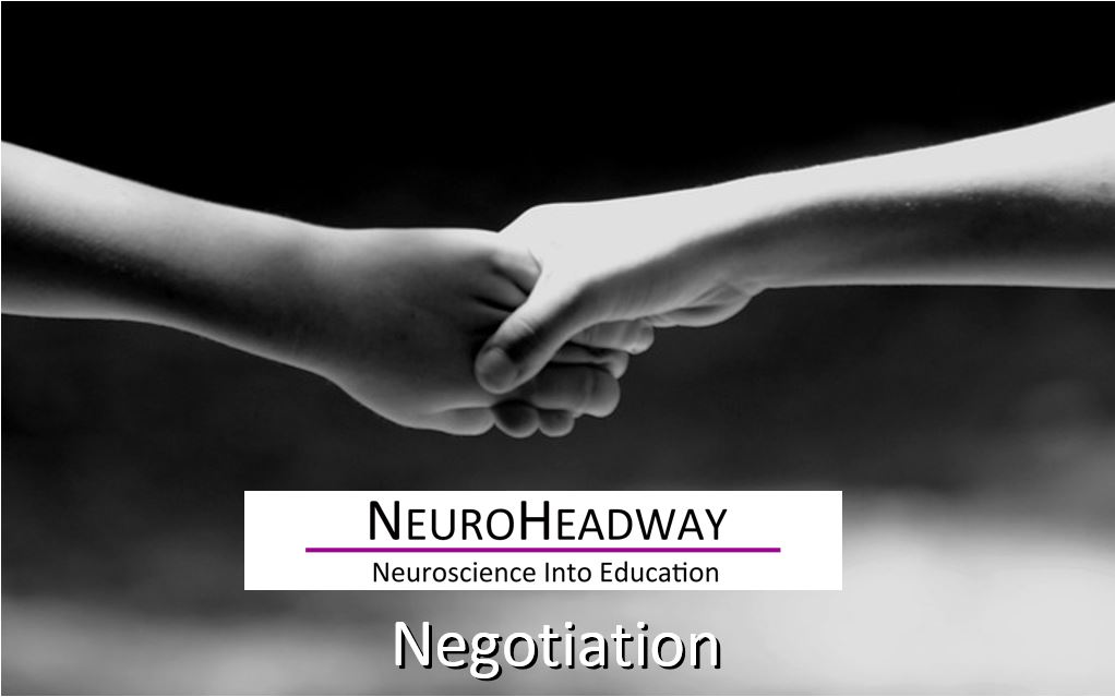 Negotiation